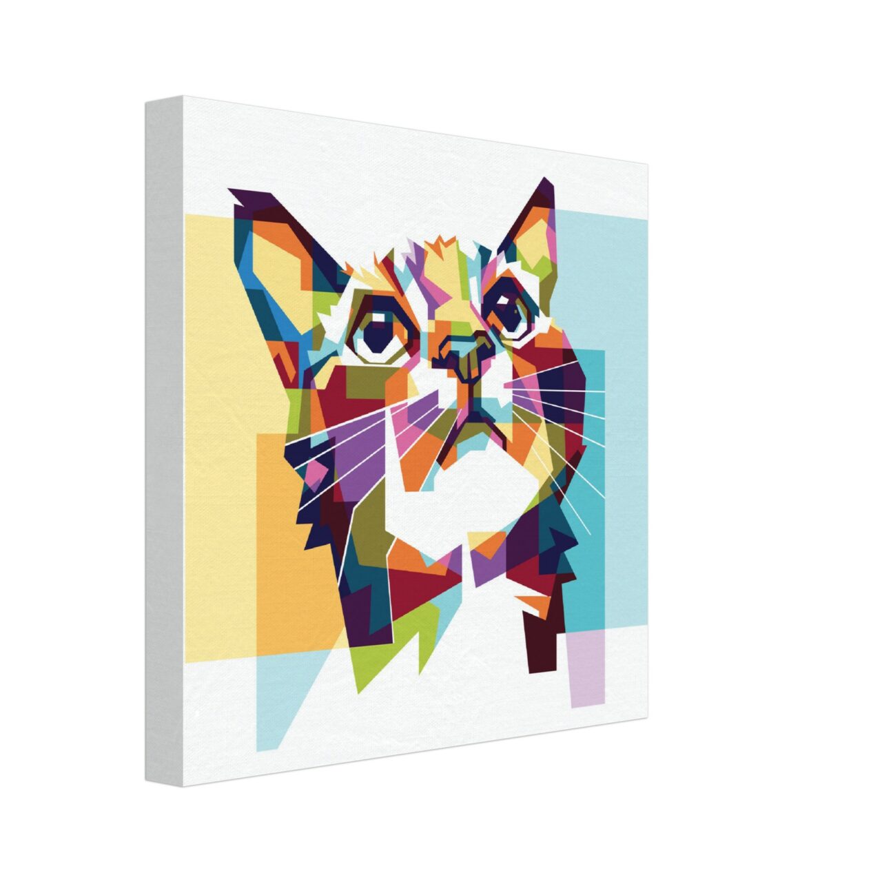 Chat graphique style Mandala