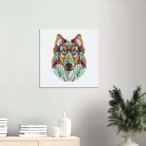 Chien Mandala graphique