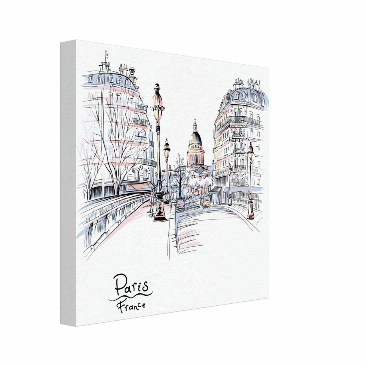 Dessin pont de Paris