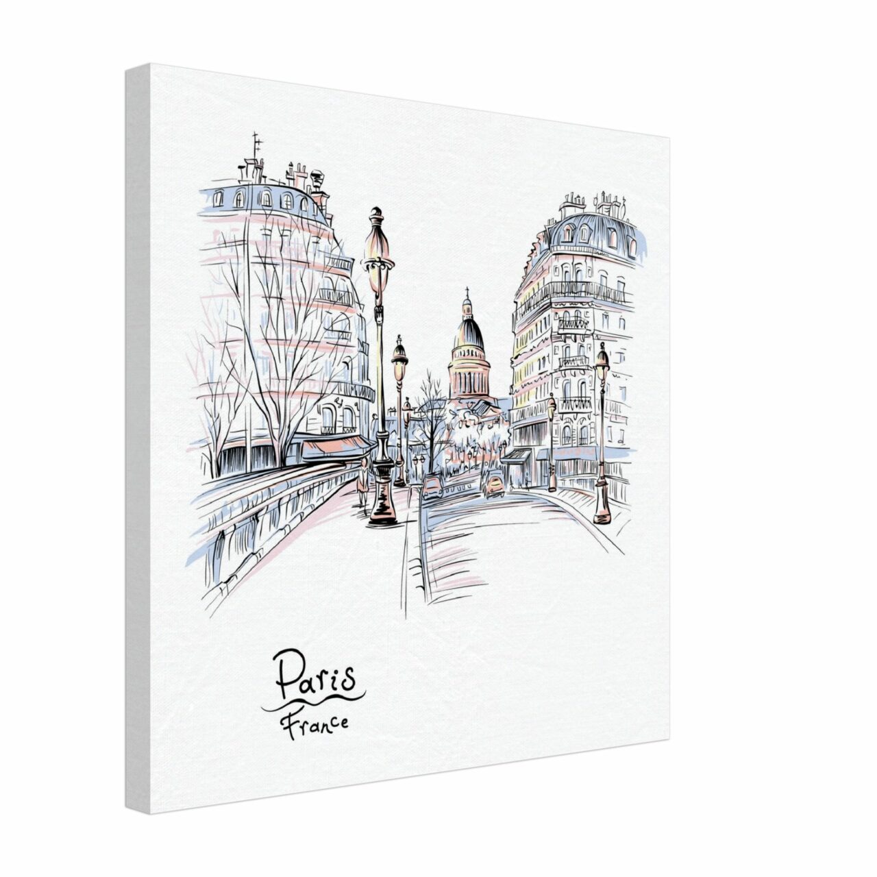 Dessin pont de Paris