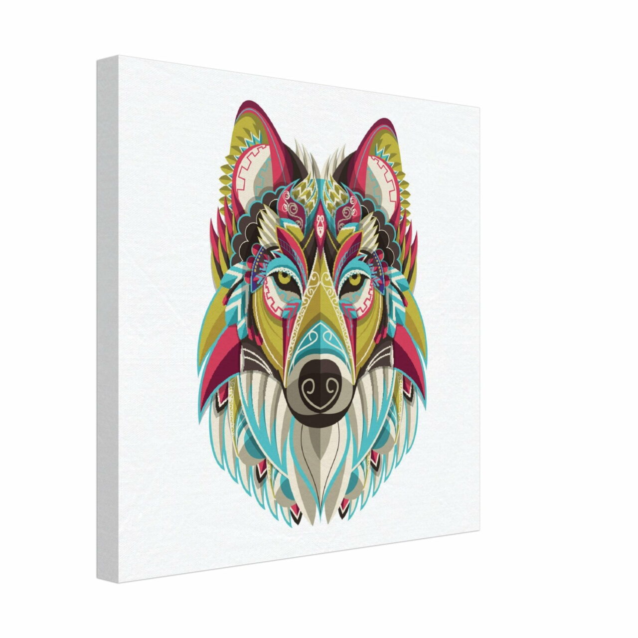 Cadre mural Chien Mandala graphique Chien Mandala graphique