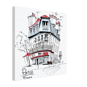 Batiment Parisien Illustration