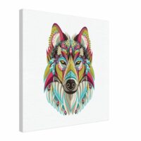 Cadre mural Chien Mandala graphique Chien Mandala graphique
