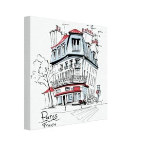 Batiment Parisien Illustration