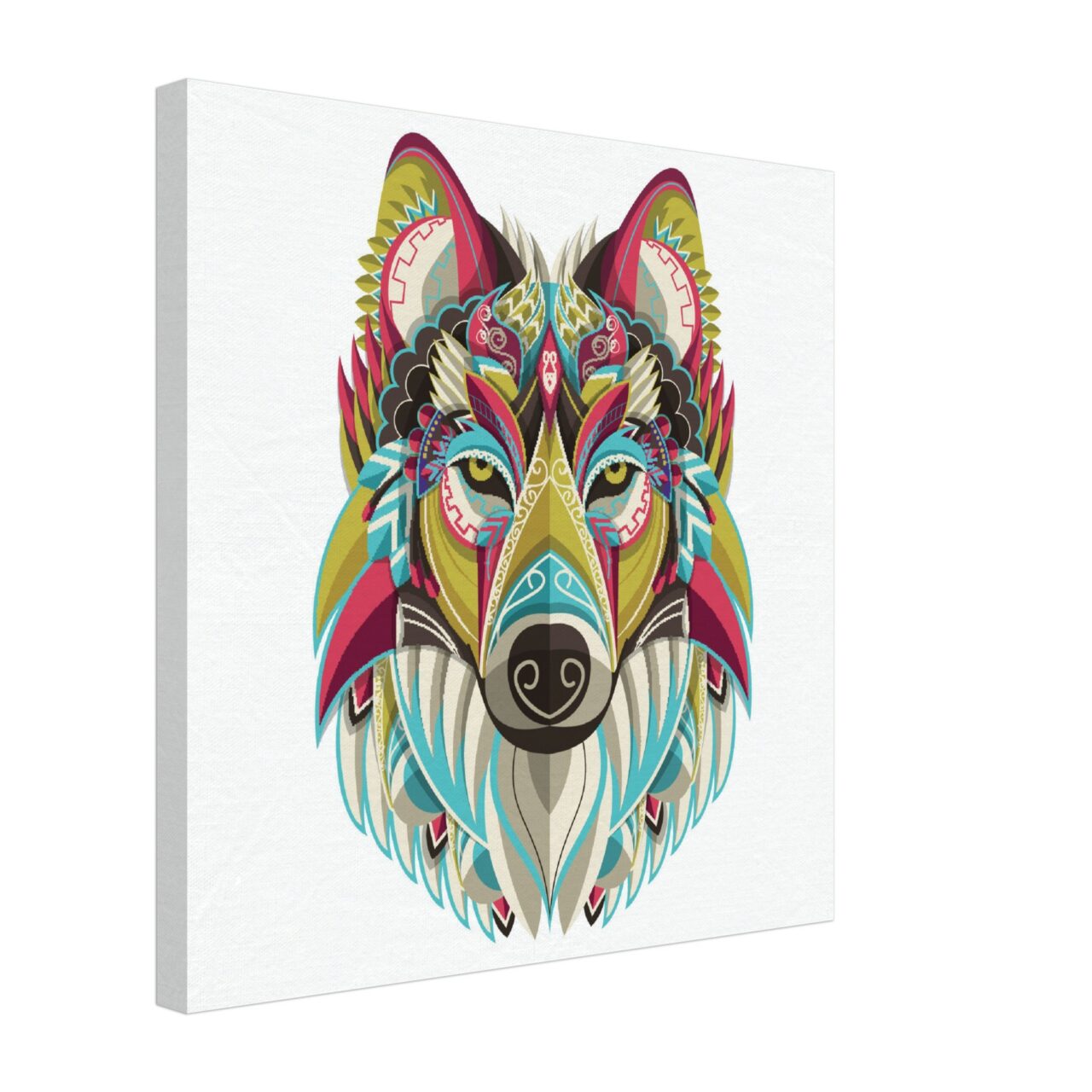 Cadre mural Chien Mandala graphique Chien Mandala graphique