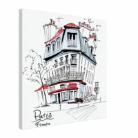Batiment Parisien Illustration