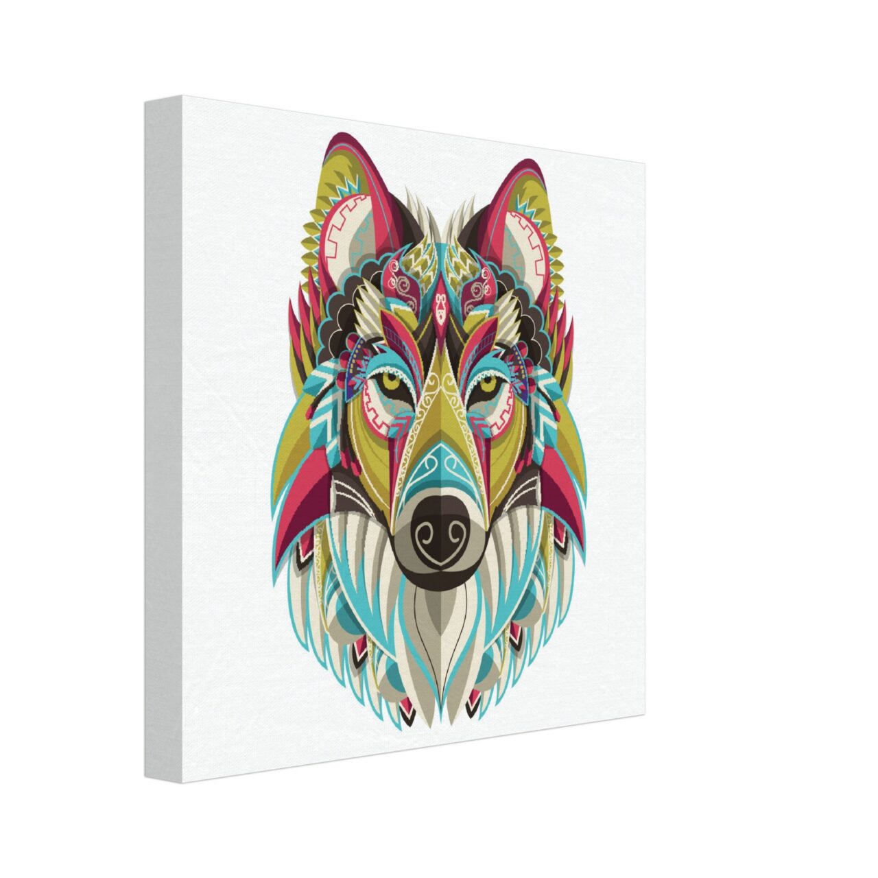 Cadre mural Chien Mandala graphique Chien Mandala graphique