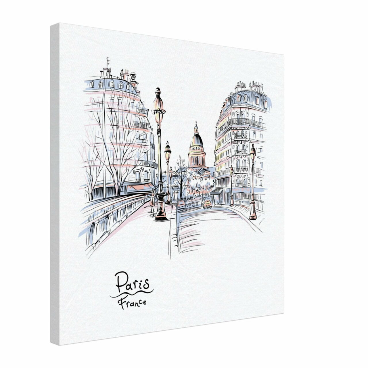 Dessin pont de Paris