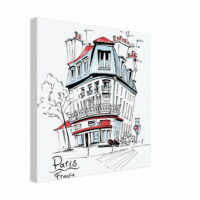 Batiment Parisien Illustration