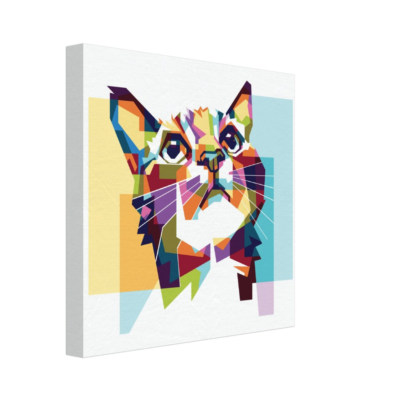 Chat graphique style Mandala