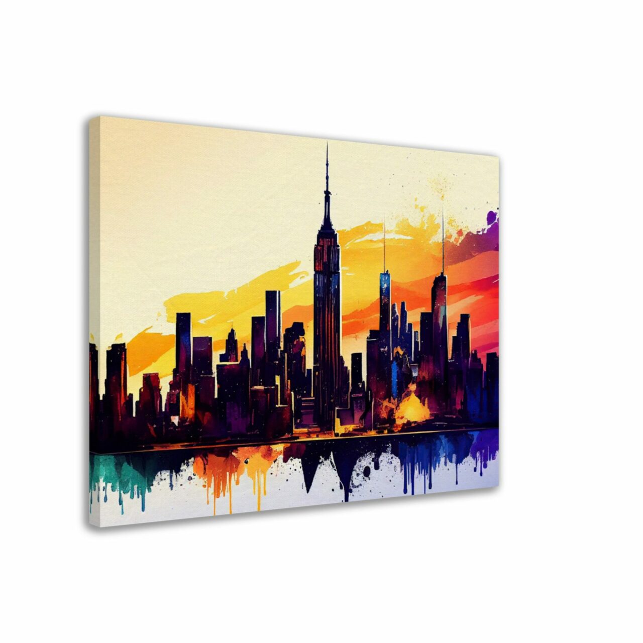 Tableau art décoratif mural – New York City vu de Manhattan Tableau art décoratif mural - New York City vu de Manhattan