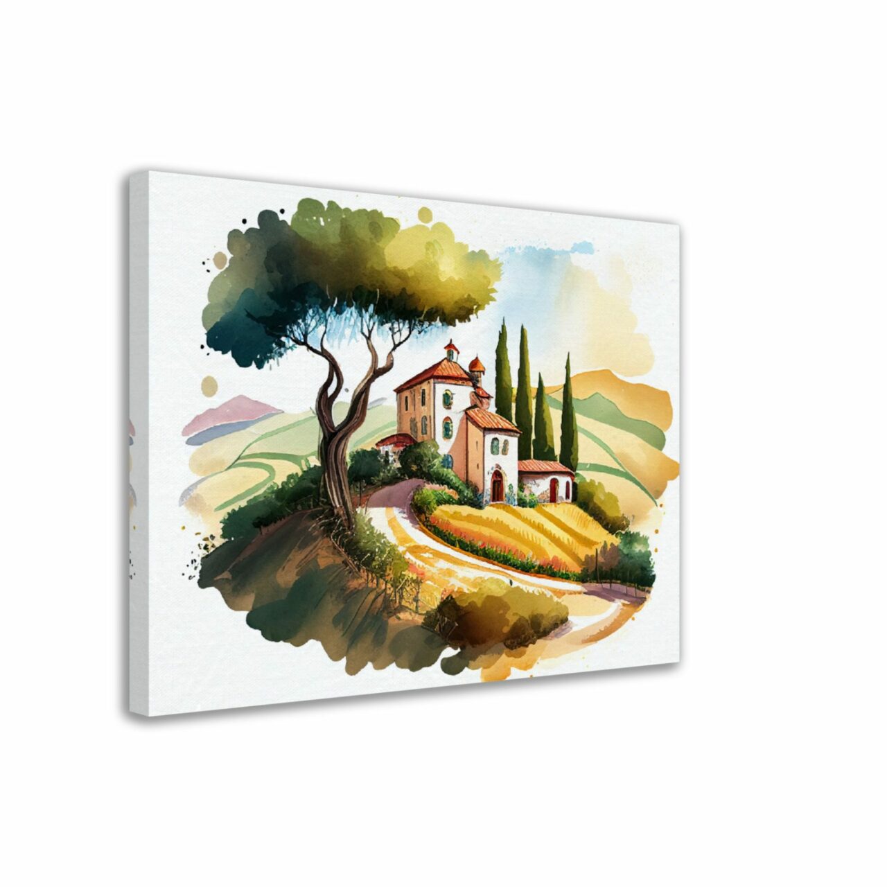 Cadre mural – Paysage de campagne en Italie Cadre mural - Paysage de campagne en Italie