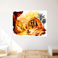 Tableau art cadre imprimé – Splendeur de Petra tableau art cadre imprimé splendeur de petra