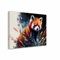 Cadre Art décoratif – Peinture Panda Roux Cadre Art décoratif - Peinture Panda Roux