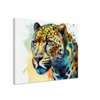 Cadre mural – Jaguar Portrait Aquarelle cadre mural jaguar portrait aquarelle