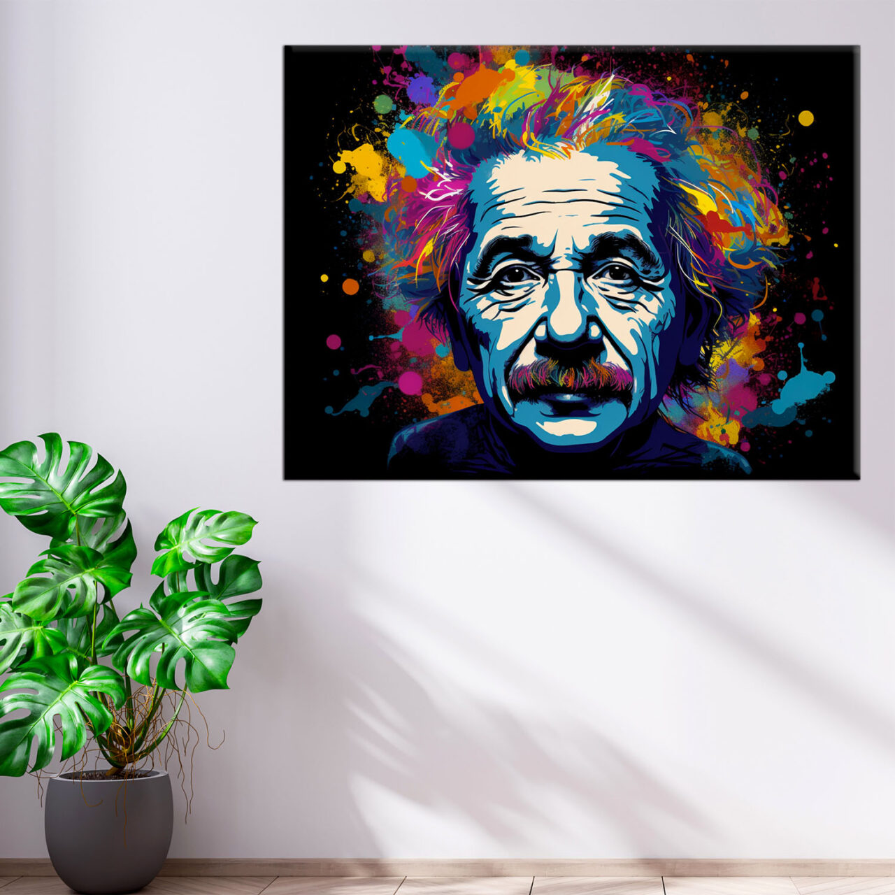 Tableau Mural – Pop Art Albert Einstein tableau mural pop art albert einstein