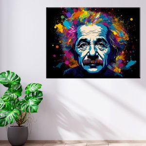 Tableau Mural – Pop Art Albert Einstein tableau mural pop art albert einstein