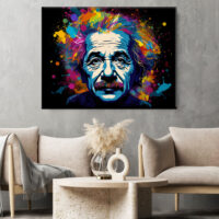 Tableau Mural – Pop Art Albert Einstein tableau mural pop art albert einstein