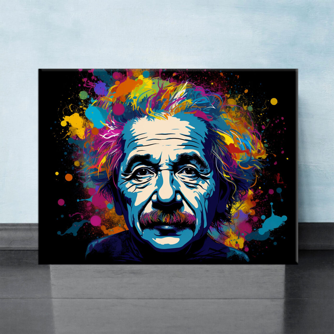 Tableau Mural – Pop Art Albert Einstein tableau mural pop art albert einstein