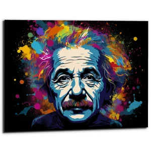 Tableau Mural – Pop Art Albert Einstein