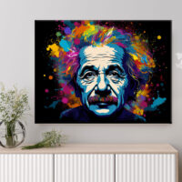 Tableau Mural – Pop Art Albert Einstein tableau mural pop art albert einstein