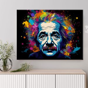 Tableau Mural – Pop Art Albert Einstein tableau mural pop art albert einstein