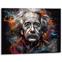 Tableau décoratif – Portrait Albert Einstein graffiti style tableau décoratif portrait albert einstein graffiti style