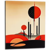 Tableau Abstrait rouge et noir Ladislav Sutnar abstrait rouge et noir ladislav sutnar