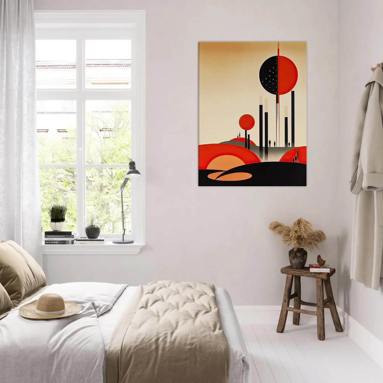 abstrait rouge et noir ladislav sutnar