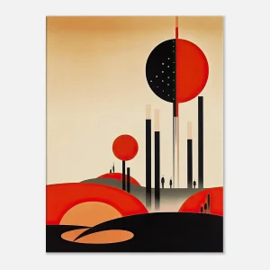 abstrait rouge et noir ladislav sutnar