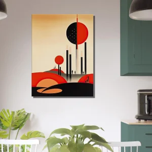 abstrait rouge et noir ladislav sutnar