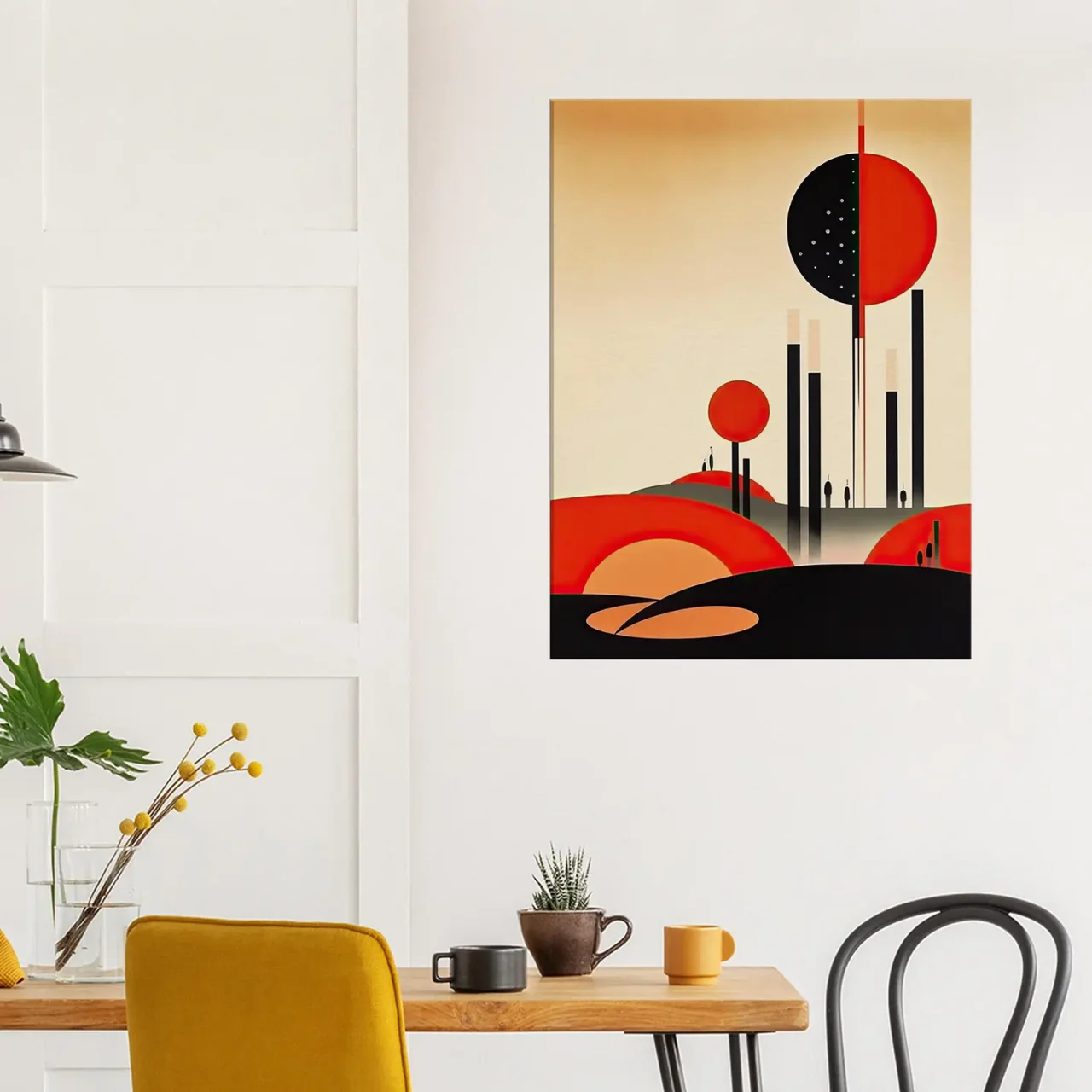 abstrait rouge et noir ladislav sutnar