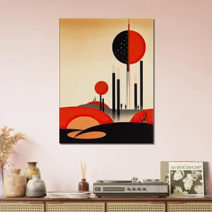 abstrait rouge et noir ladislav sutnar