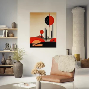 abstrait rouge et noir ladislav sutnar