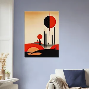 abstrait rouge et noir ladislav sutnar