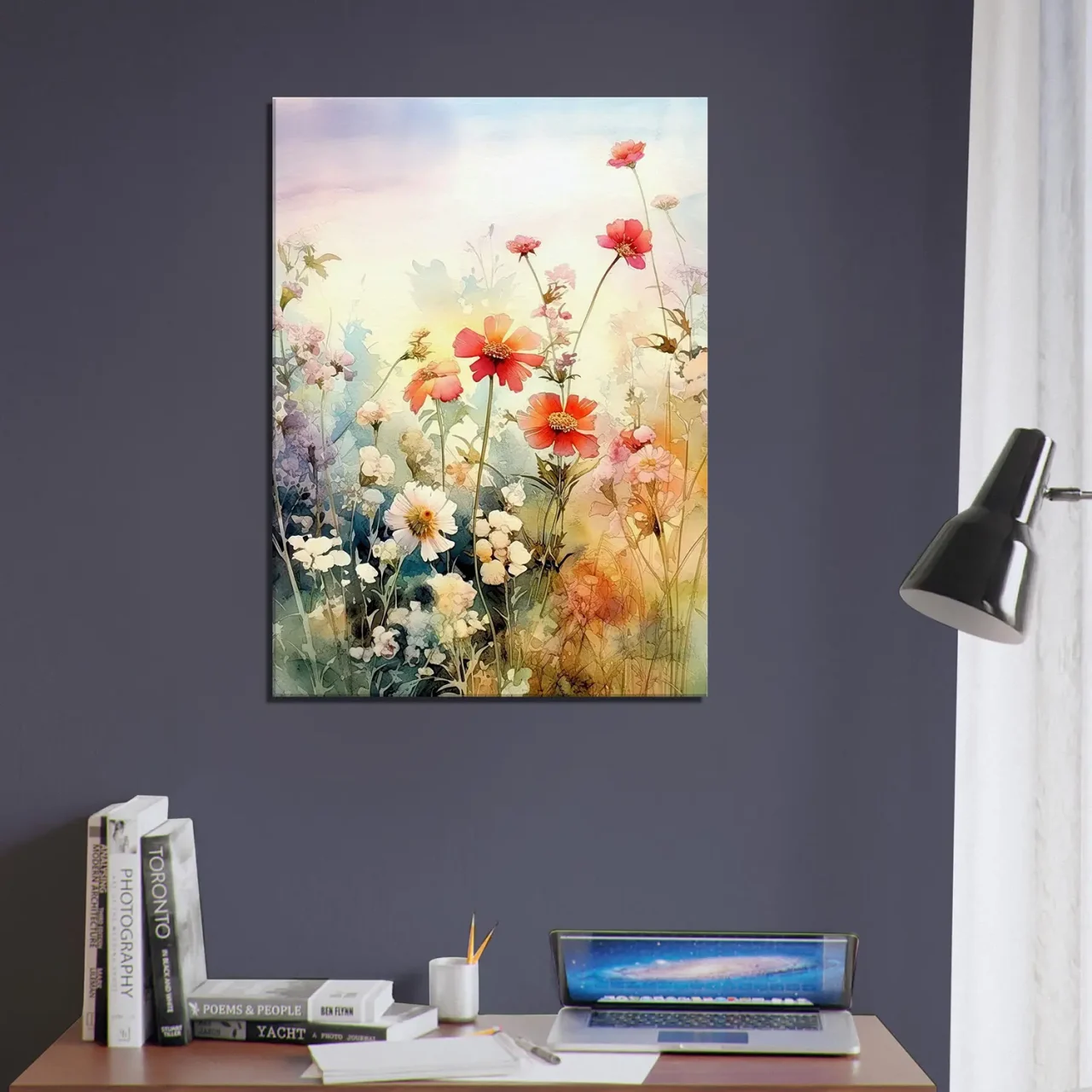 Aquarelle Fleurs sauvages des champs aquarelle fleurs sauvages des champs