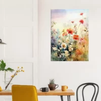 Aquarelle Fleurs sauvages des champs aquarelle fleurs sauvages des champs