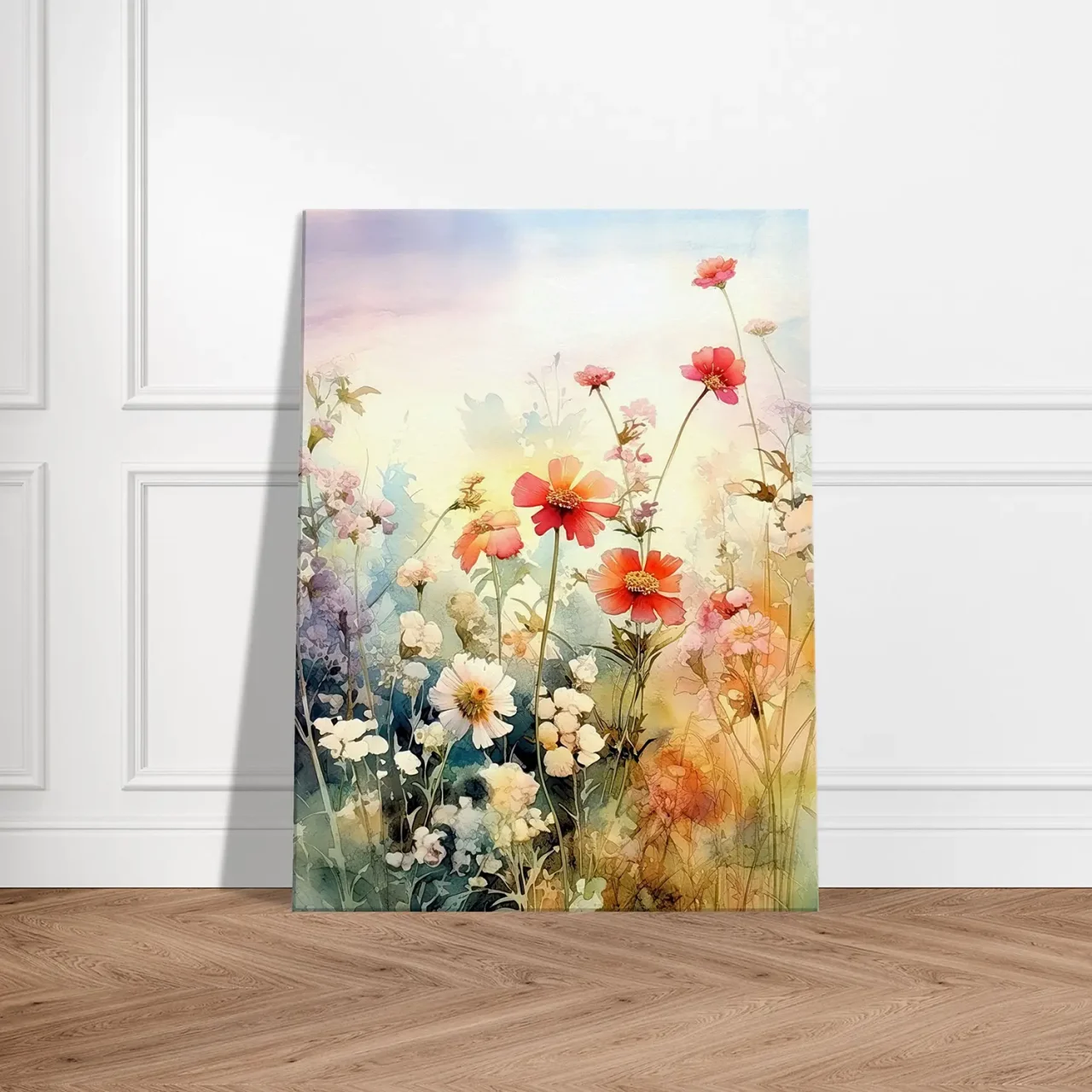 Aquarelle Fleurs sauvages des champs aquarelle fleurs sauvages des champs