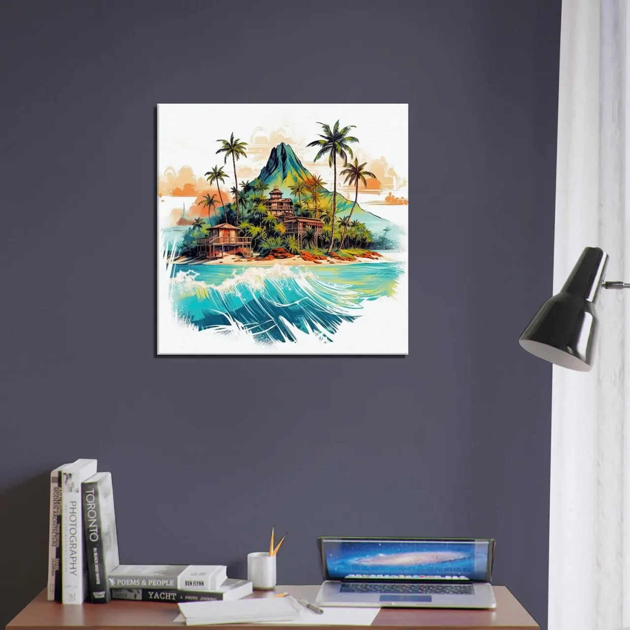 hawai paysage tropical ile du pacifique