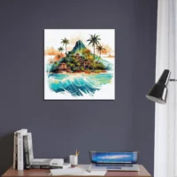 Cadre Hawai Paysage tropical Ile du pacifique hawai paysage tropical ile du pacifique