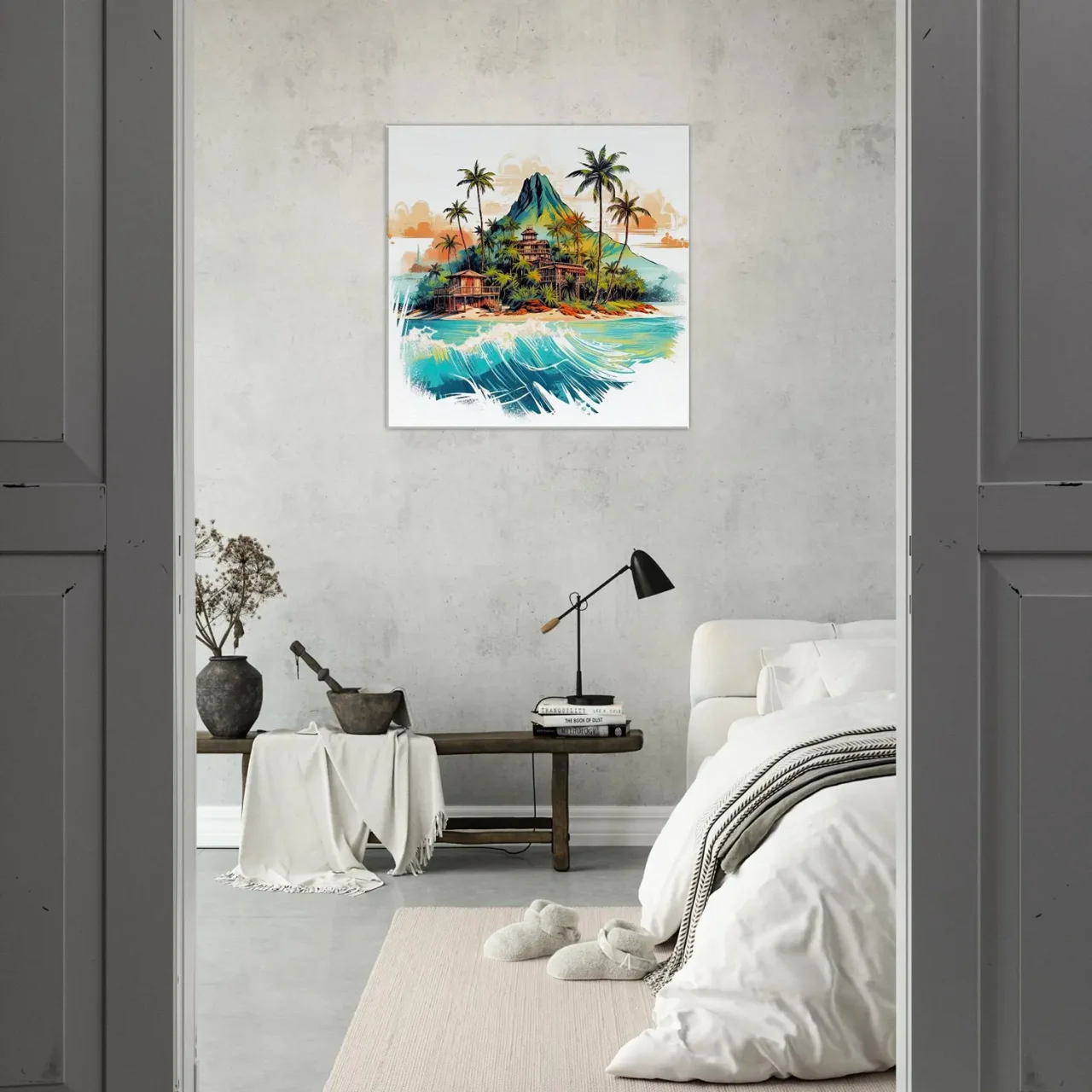 hawai paysage tropical ile du pacifique