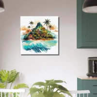 hawai paysage tropical ile du pacifique