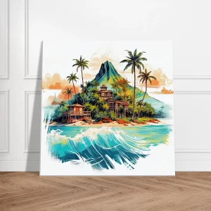 hawai paysage tropical ile du pacifique