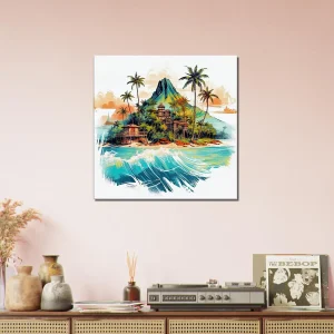 hawai paysage tropical ile du pacifique