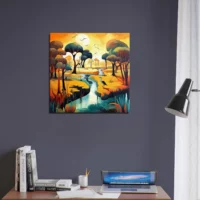 Peinture Paysage, nature et environnement peinture paysage, nature et environnement inspiré d'abed abdi