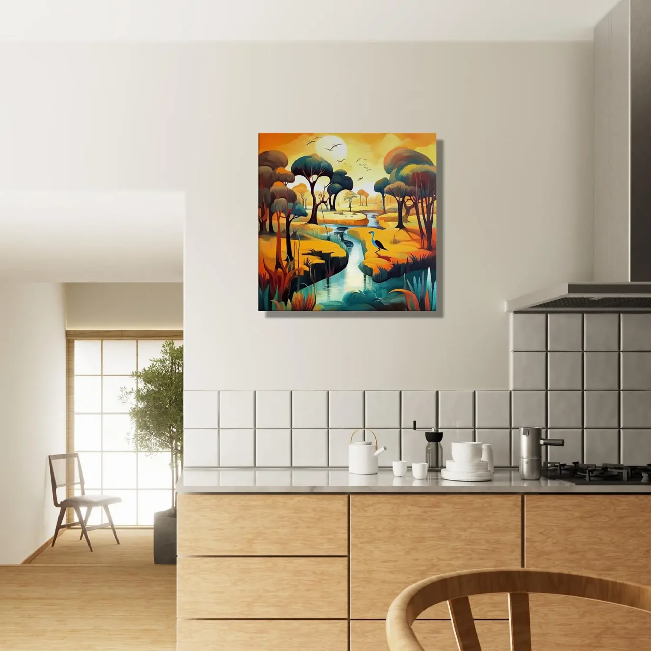 Peinture Paysage, nature et environnement peinture paysage, nature et environnement inspiré d'abed abdi