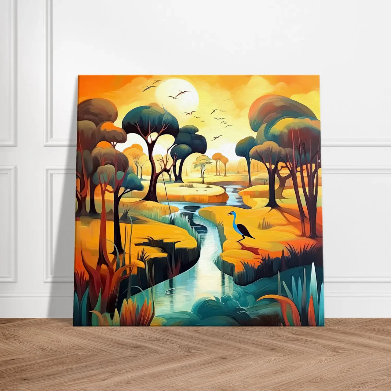 Peinture Paysage, nature et environnement peinture paysage, nature et environnement inspiré d'abed abdi