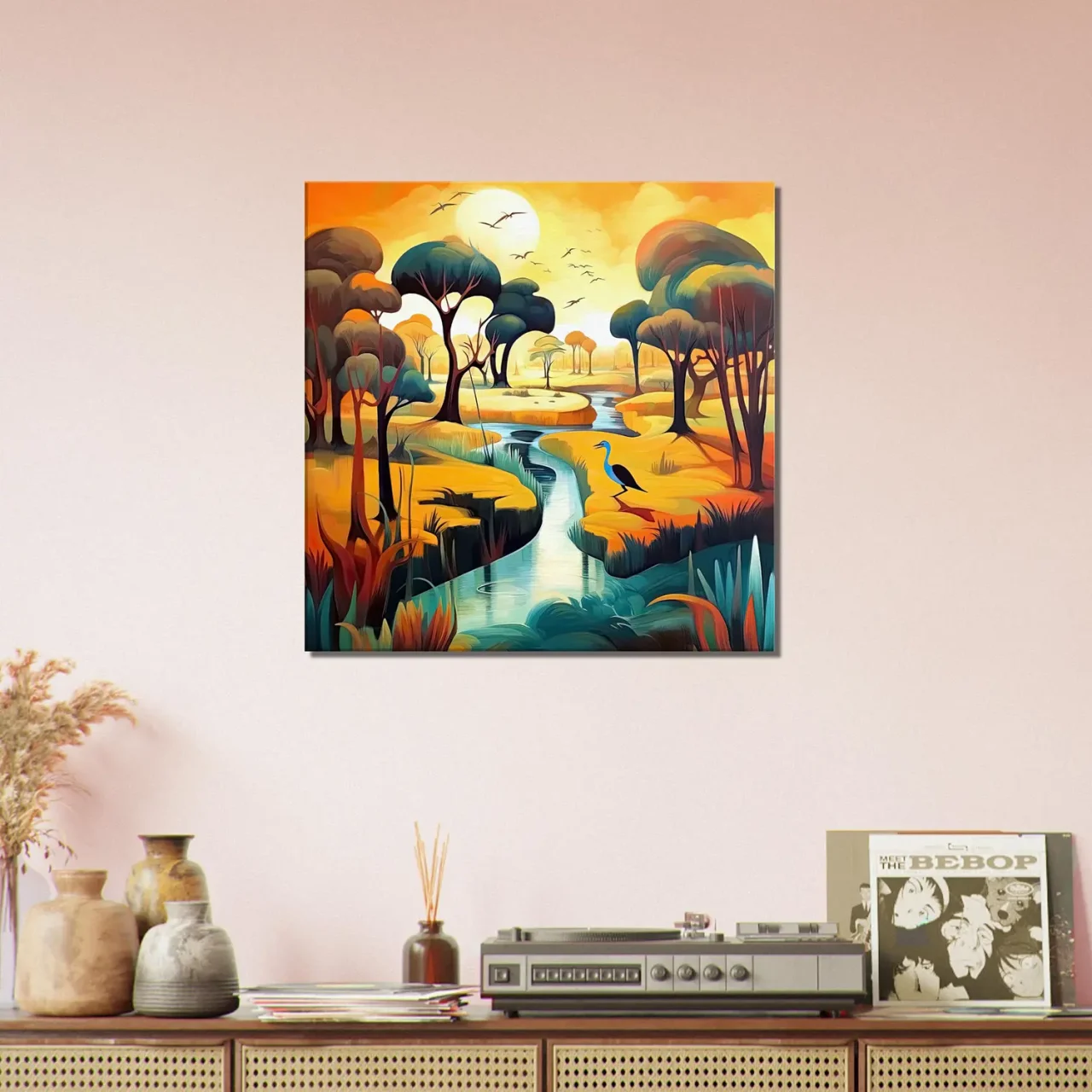 Peinture Paysage, nature et environnement peinture paysage, nature et environnement inspiré d'abed abdi