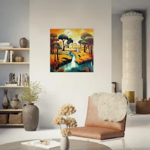 Peinture Paysage, nature et environnement peinture paysage, nature et environnement inspiré d'abed abdi