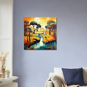 Peinture Paysage, nature et environnement peinture paysage, nature et environnement inspiré d'abed abdi